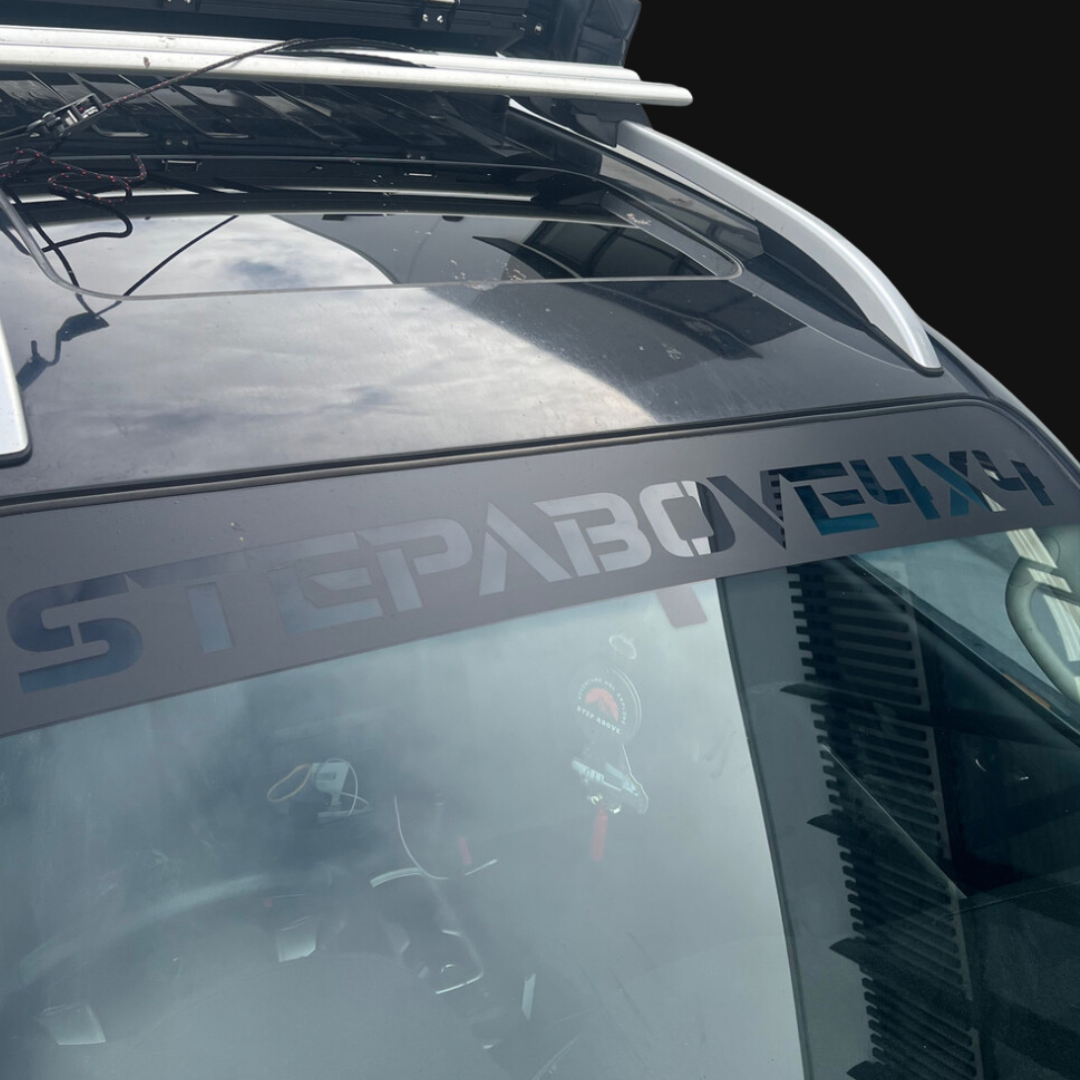 Window Banner Step Above 4x4